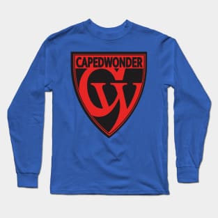 CapedWonder logo 10 Long Sleeve T-Shirt